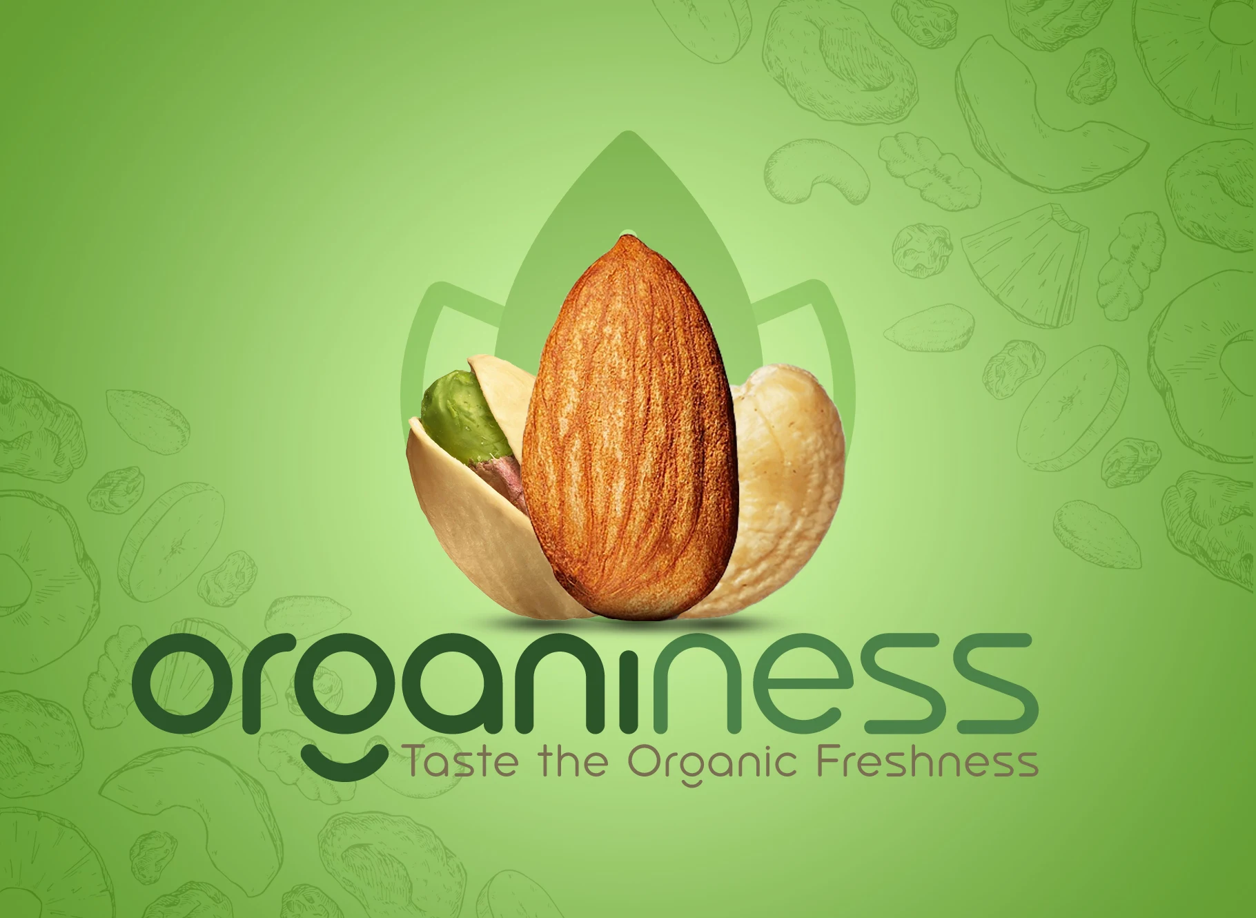 Organiness plant-based lifestyle social post
