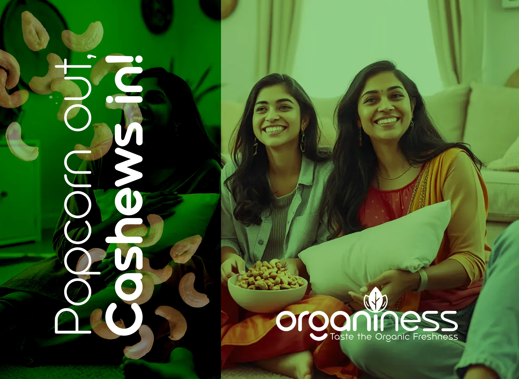 Organiness healthy living social media graphic